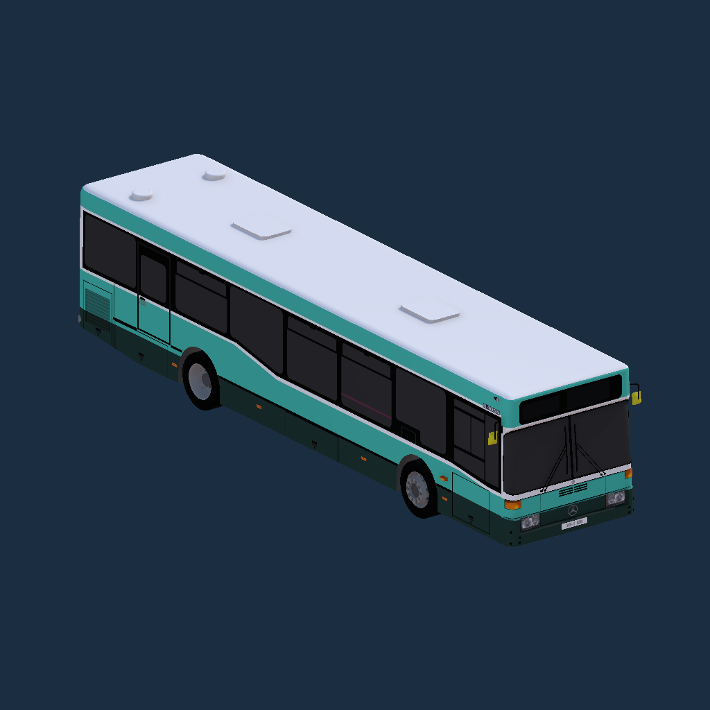 Mercedes-Benz O405NX Norfolk Green Unbranded