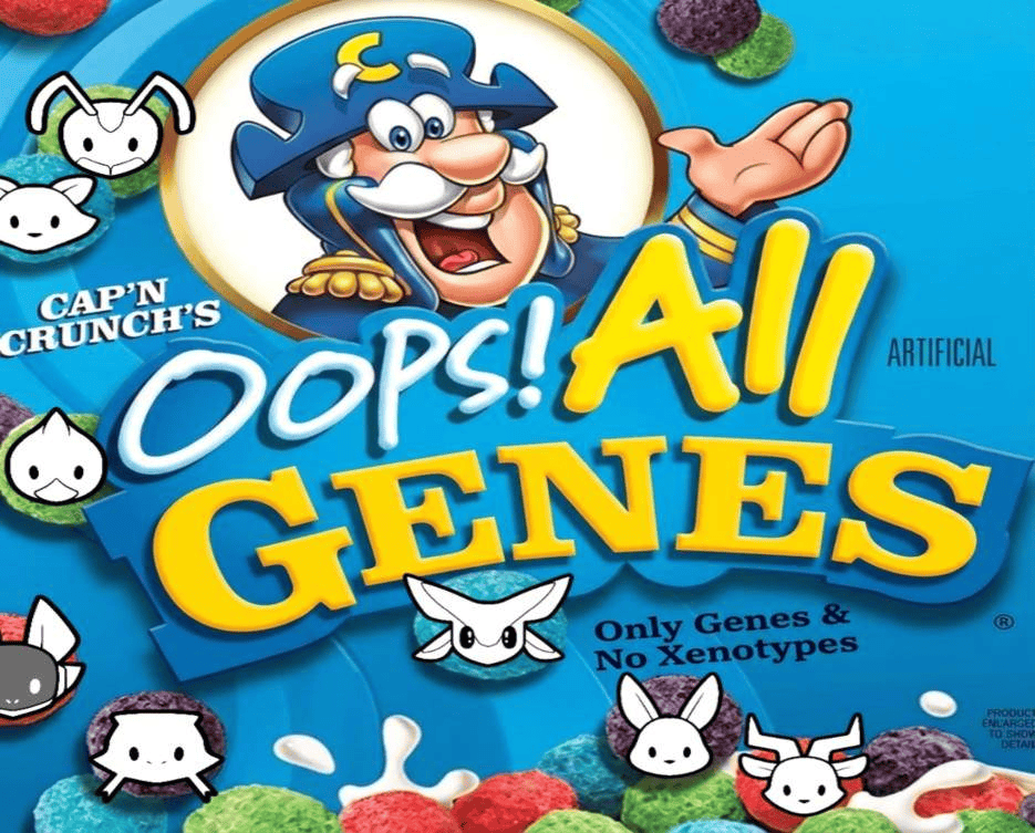 AnthroGenes BUT ONLY GENES!