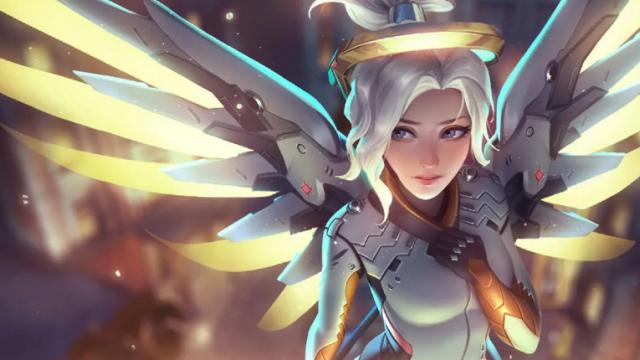 R-18 Mercy (Overwatch) animated Pills