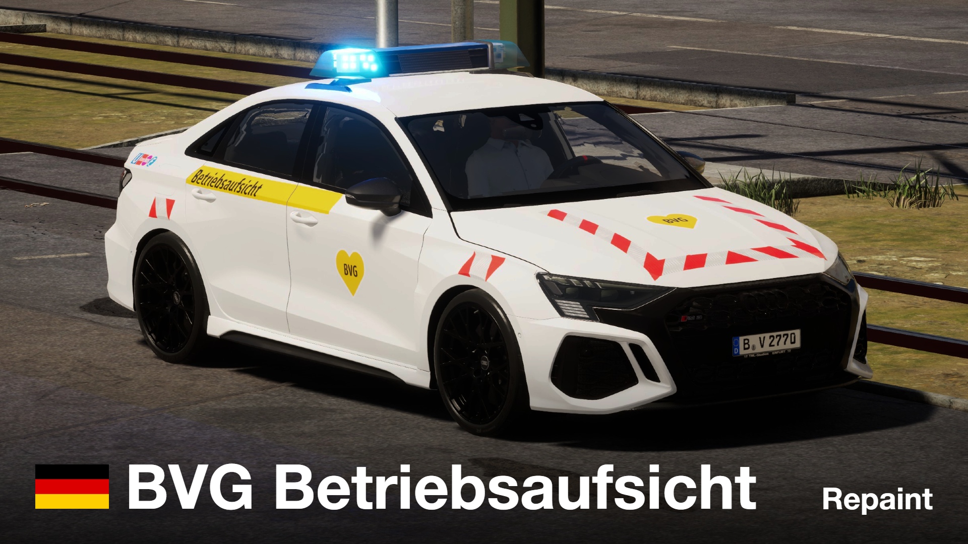 BVG Betriebsaufsicht | Audi RS3 2023