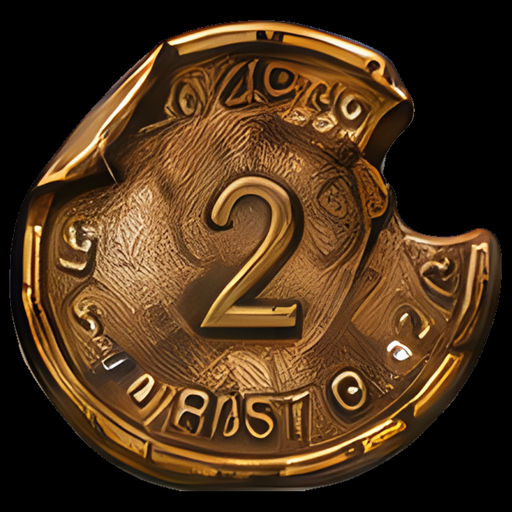 2 Brass Coin