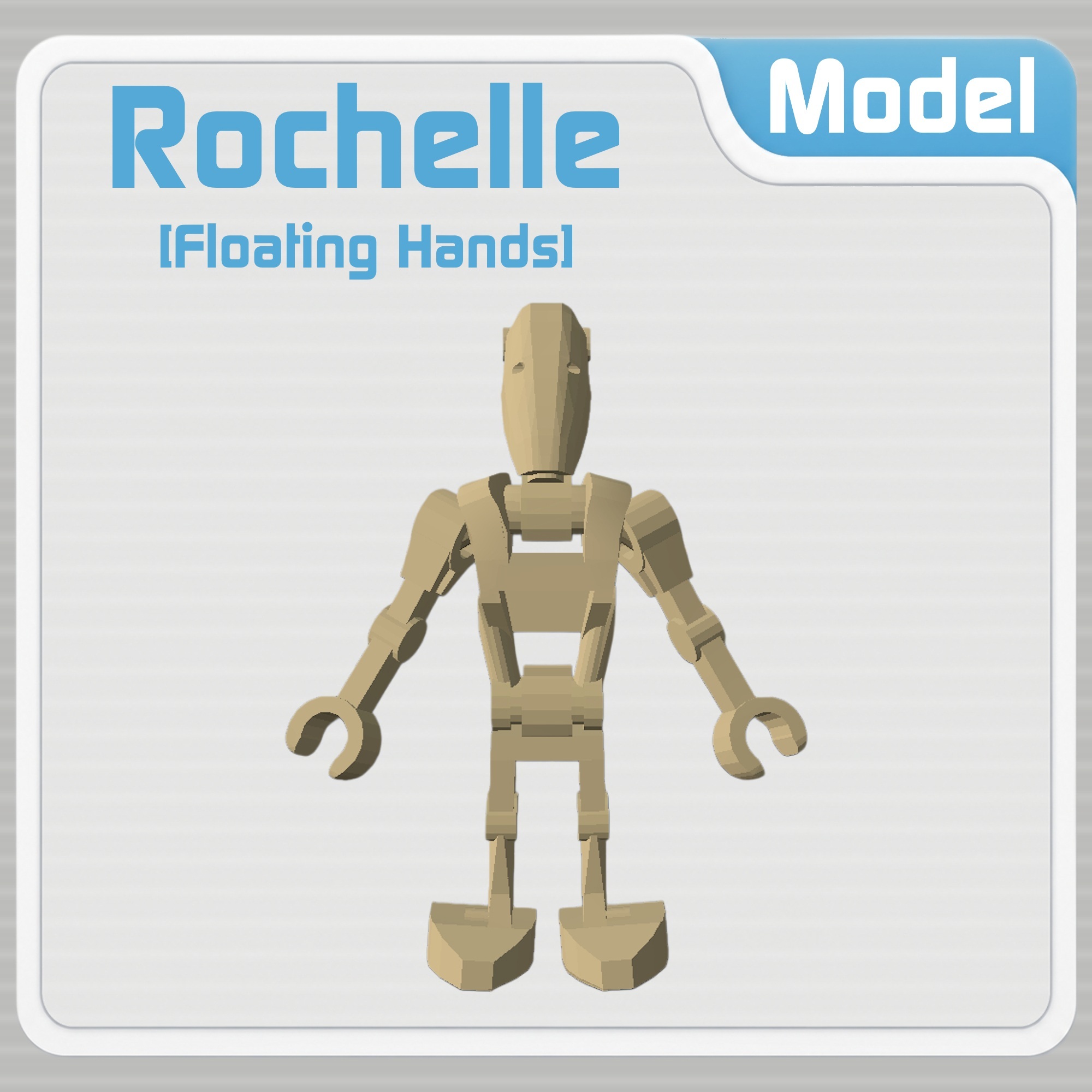 Rochelle: Lego Battle Droid [Floating Hands]