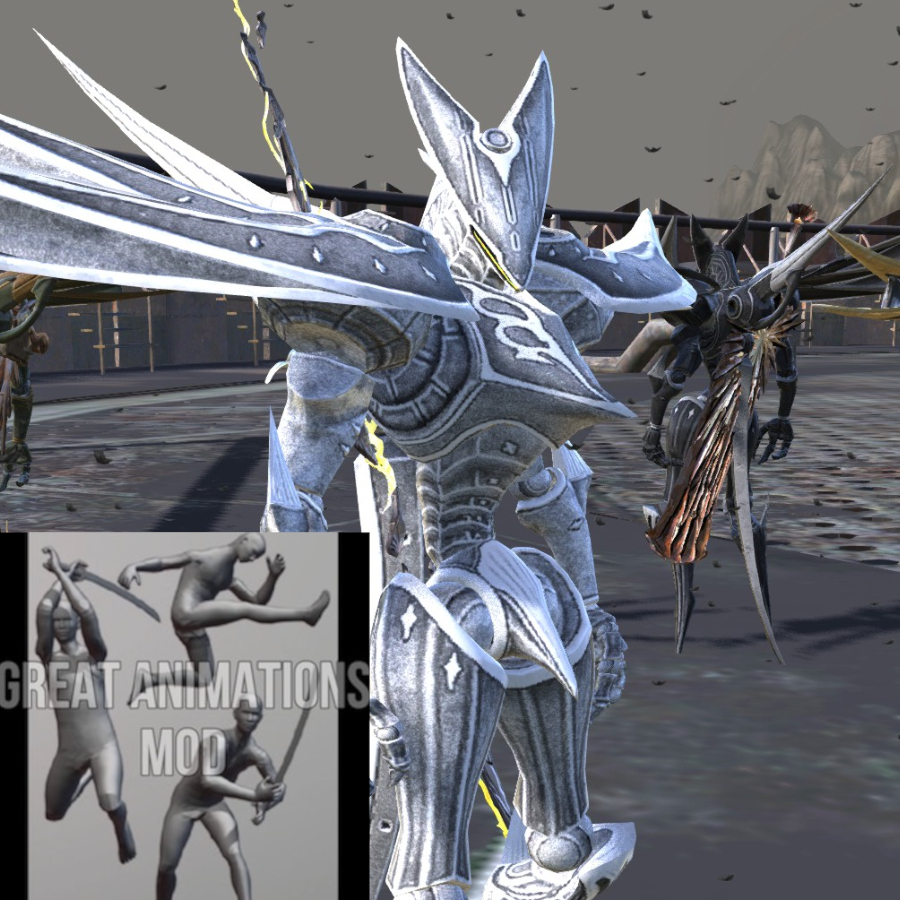 RX 改造巢人 GA 动作补丁 Patch
