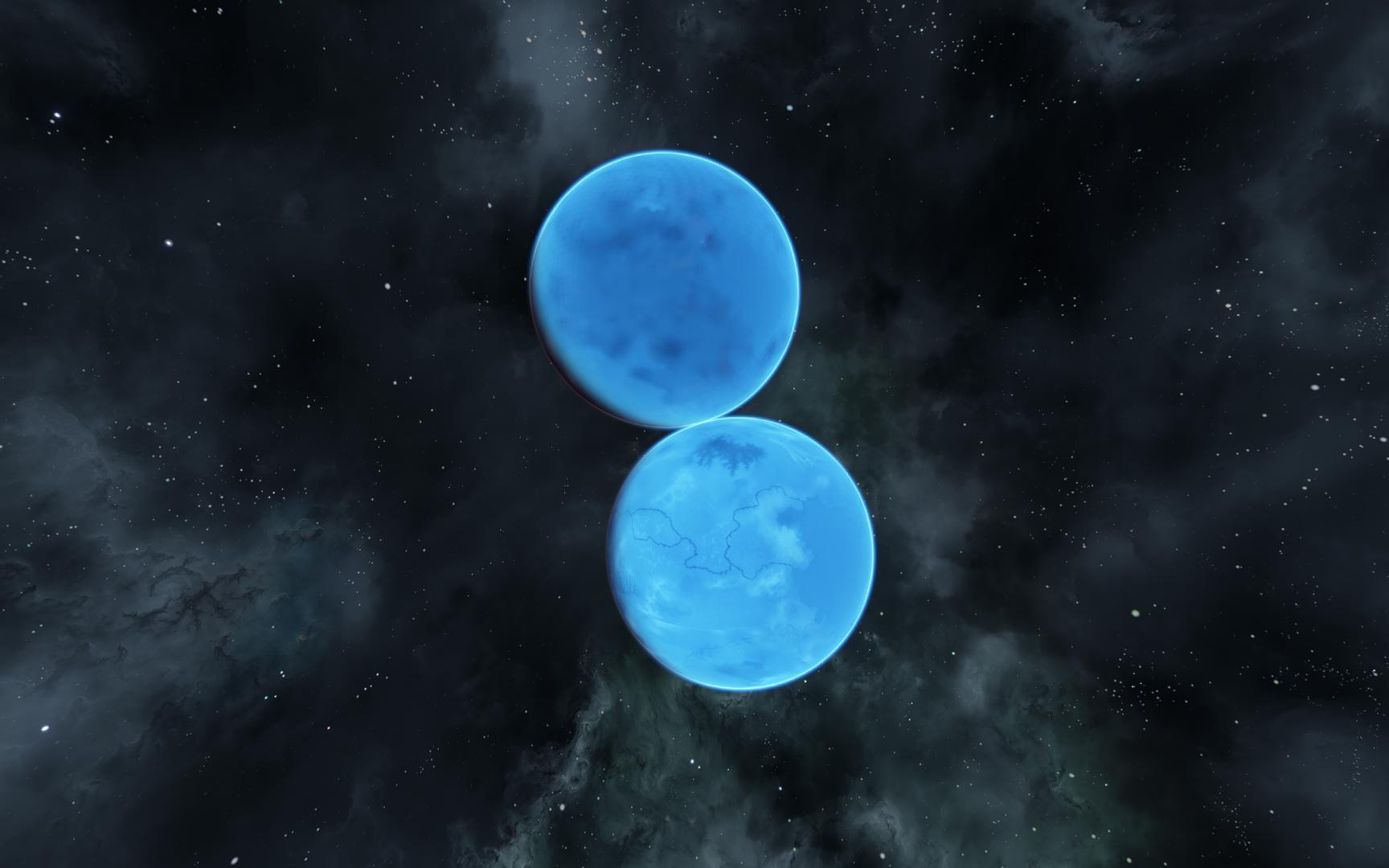 ultra close together worlds