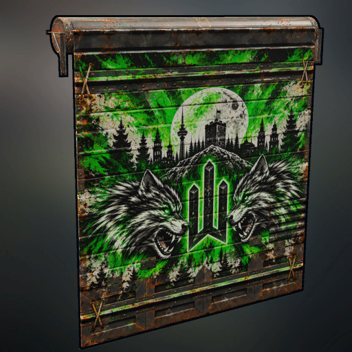 Vilnius Wolves | Green Flame