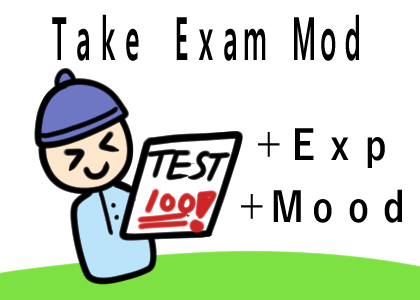 Take An Exam mod preview for RimWorld