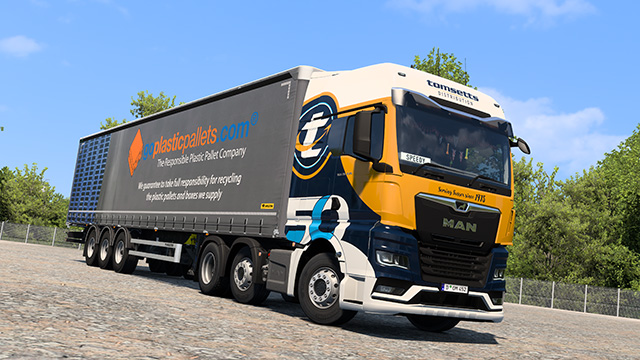 Tomsetts Distribution (50 Year) - MAN TGX & WIelton Trailer