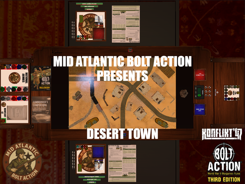 Mid Atlantic Bolt Action Desert Town