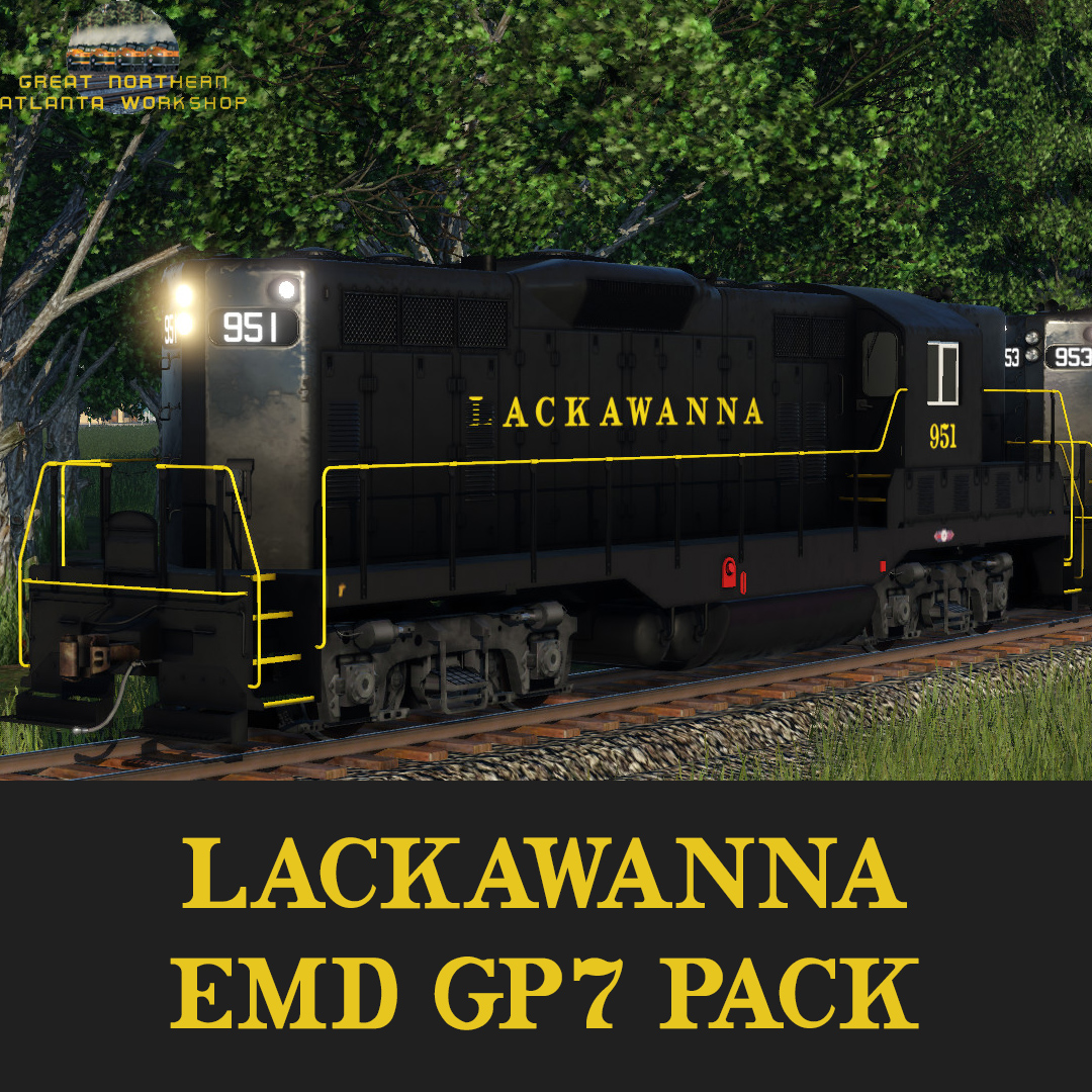 Delaware, Lackawanna & Western EMD GP7 Pack
