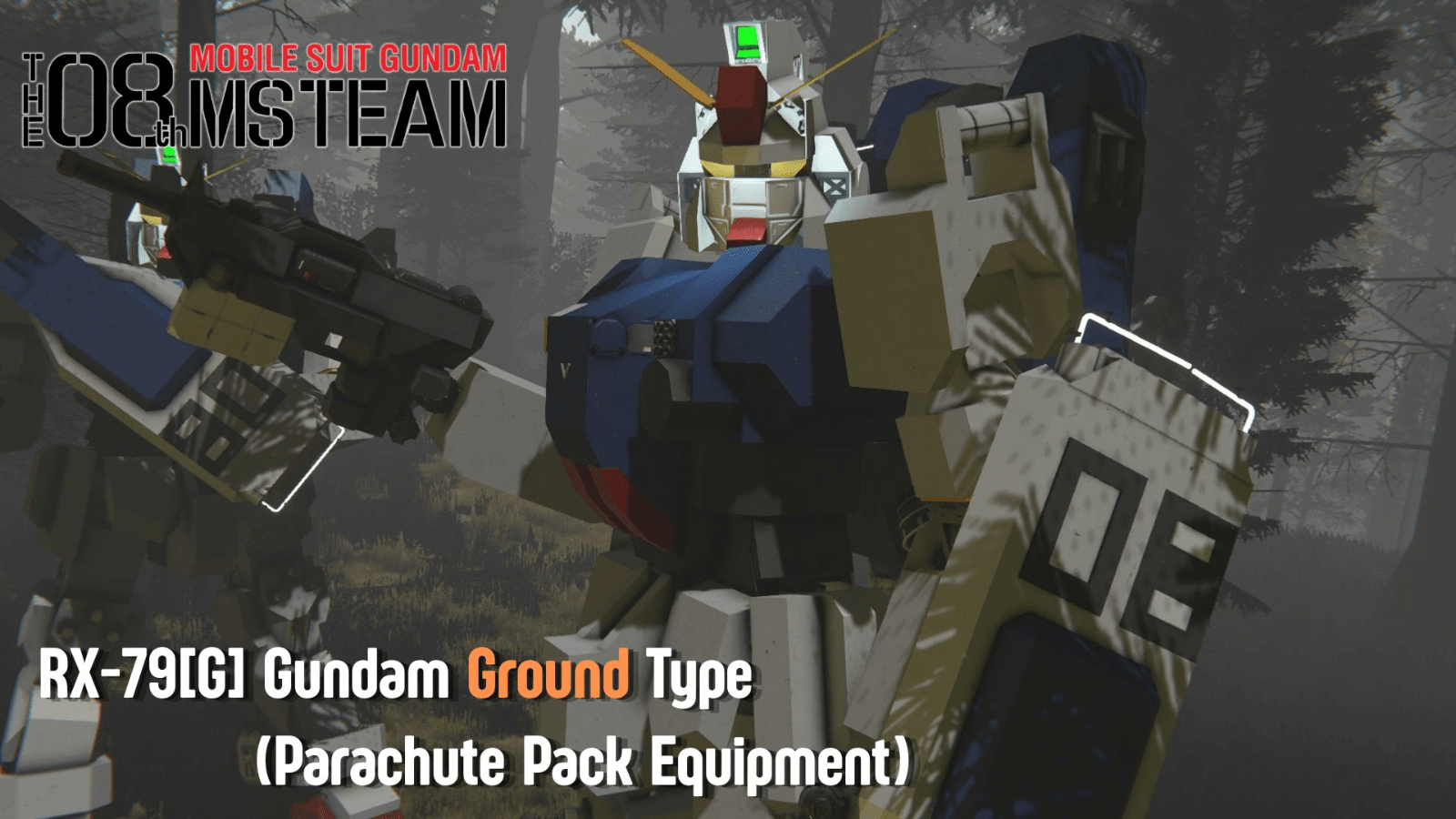 RX-79[G] Gundam Ground Type (Parachute Pack Equipment) - Vanilla