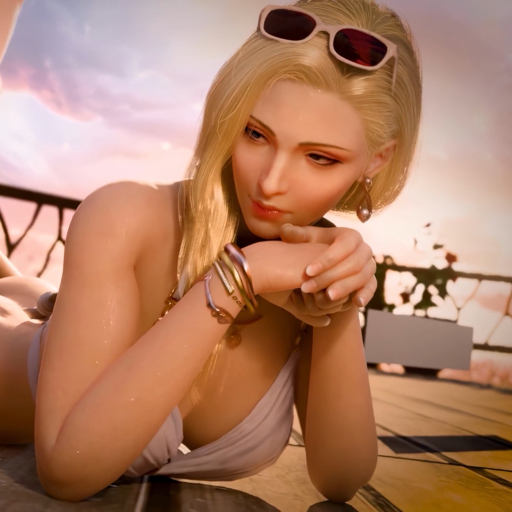 [InitialA]4K Elena 伊莲娜 FF7 最终幻想