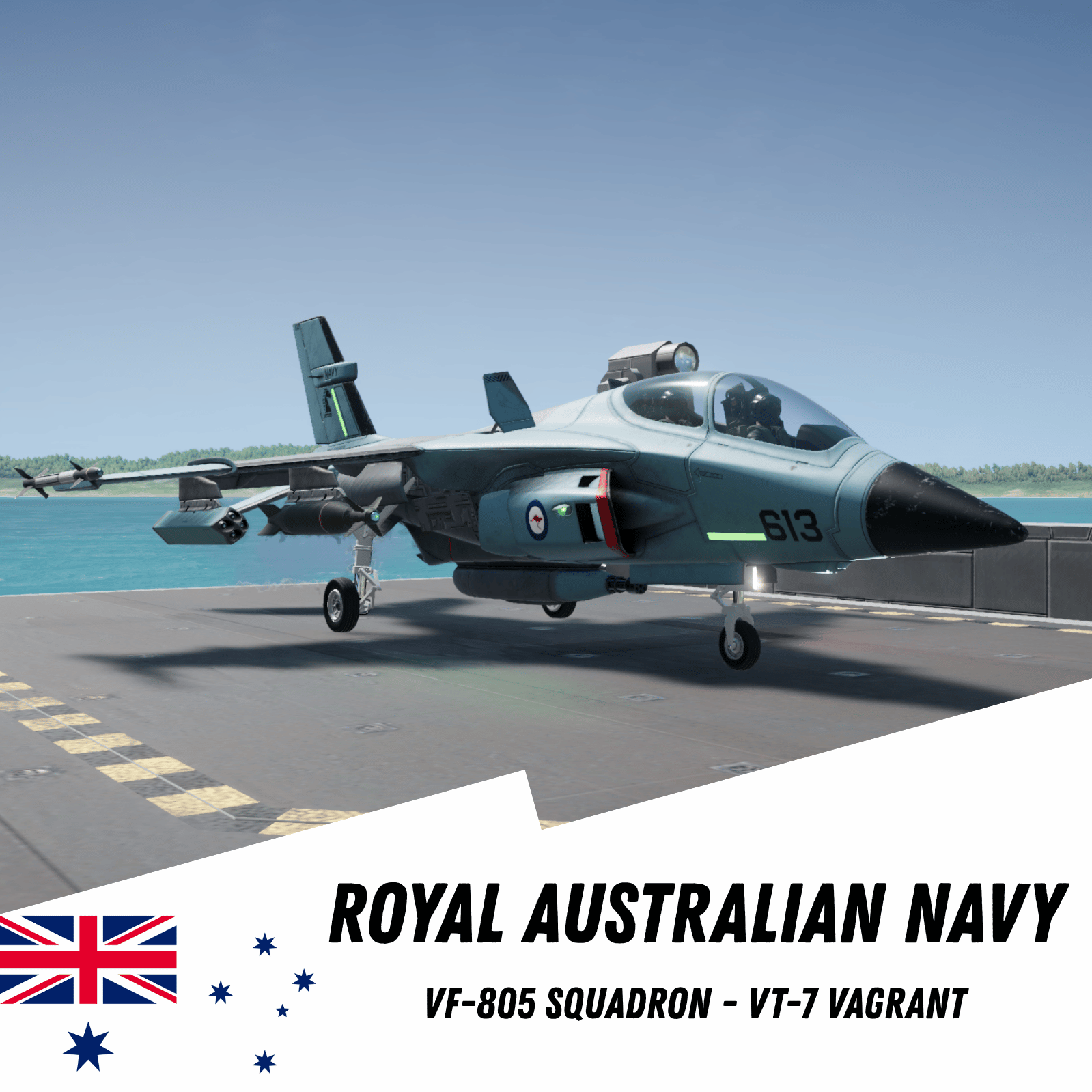 RAN 805 Squadron - VT-7 Vagrant