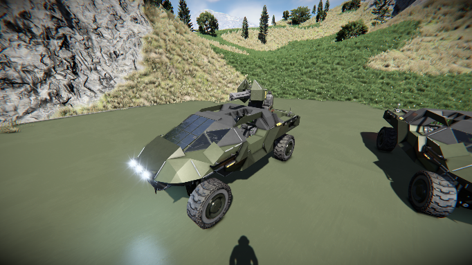M12C Warthog FAV Gatling UNSC