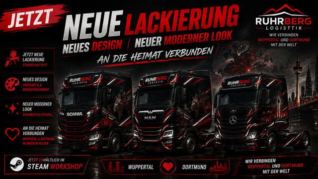 RuhrBerg Logistik - Firmen LKW
