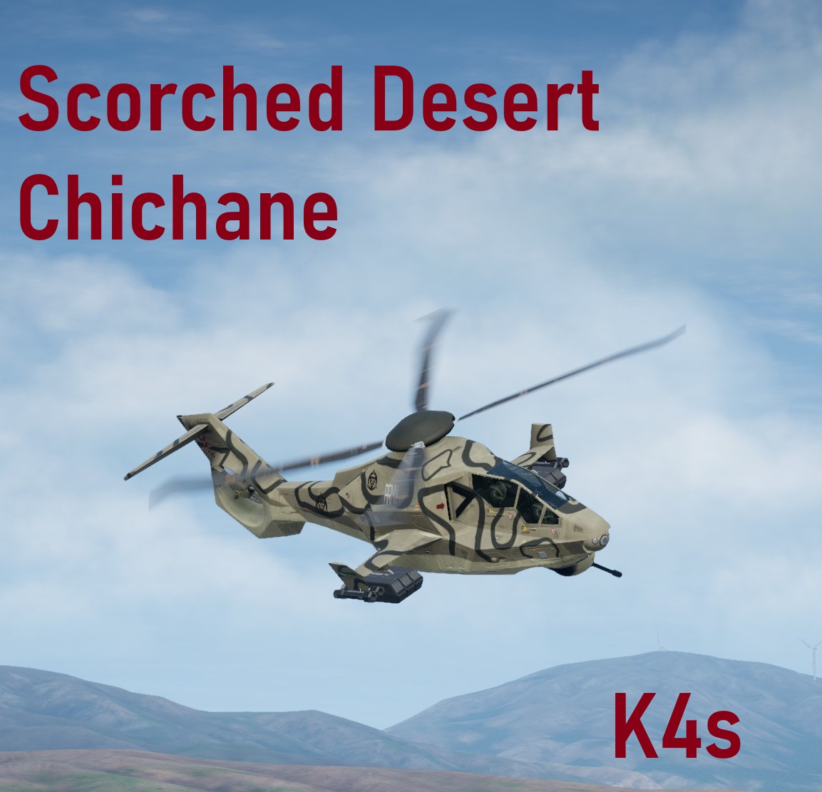 Scoarched Desert Chichane