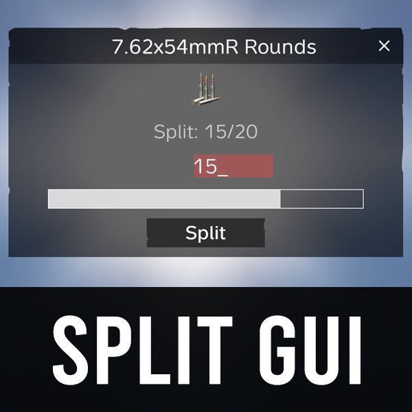 Zens Split Item GUI