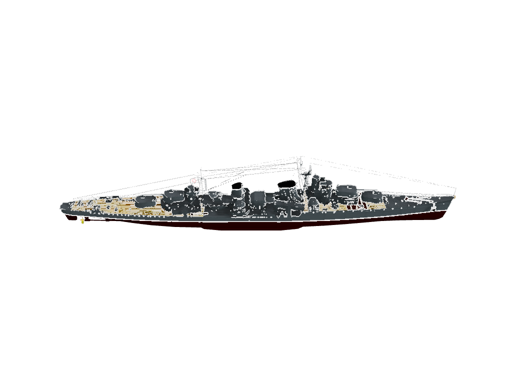 IJN DD-阵风 一番舰“阵风”