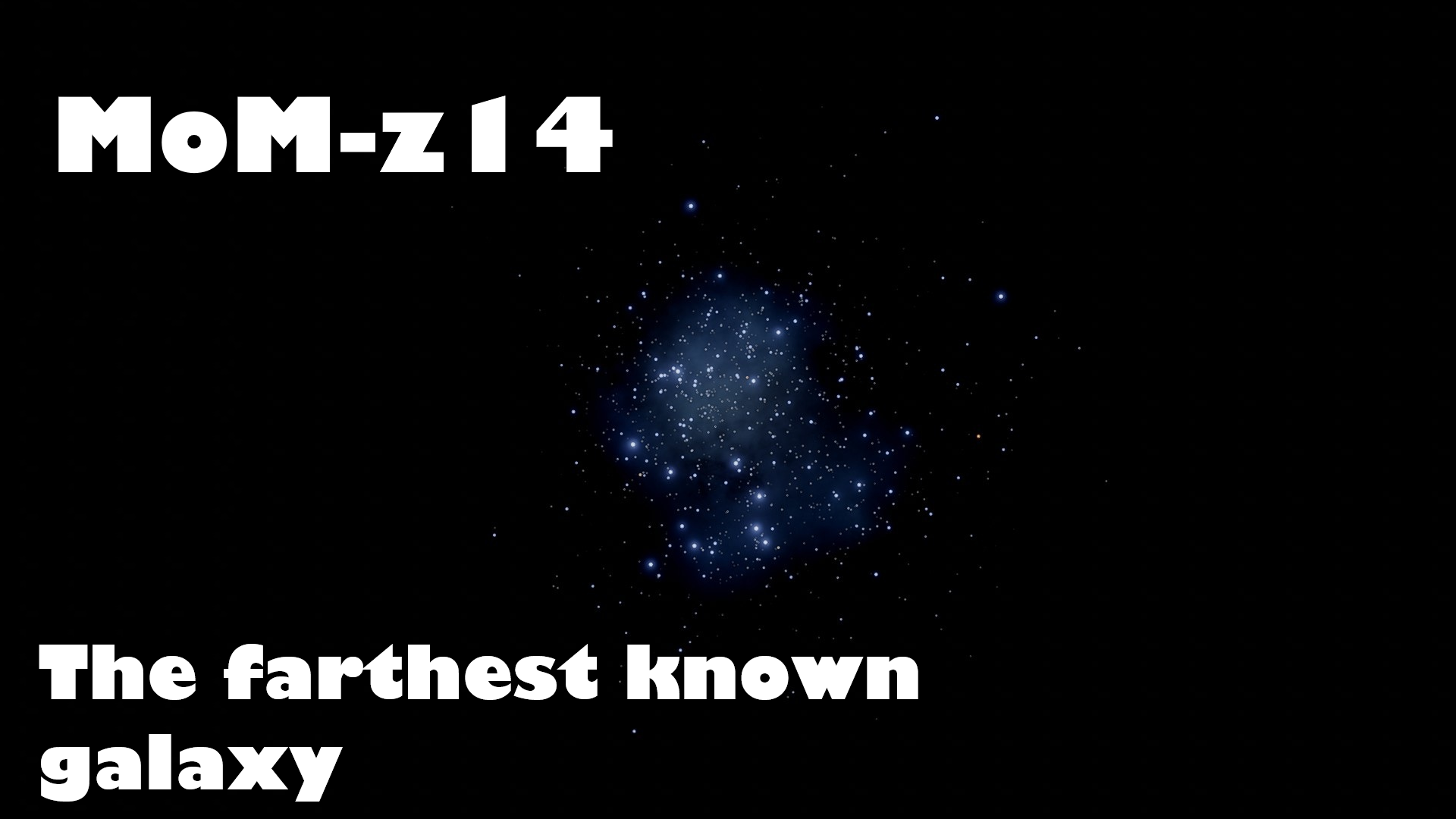 MoM-z14: The farthest known galaxy