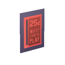 Arcade Coin Slot Poster