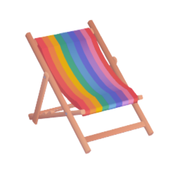  Beach chair (Rainbow) 