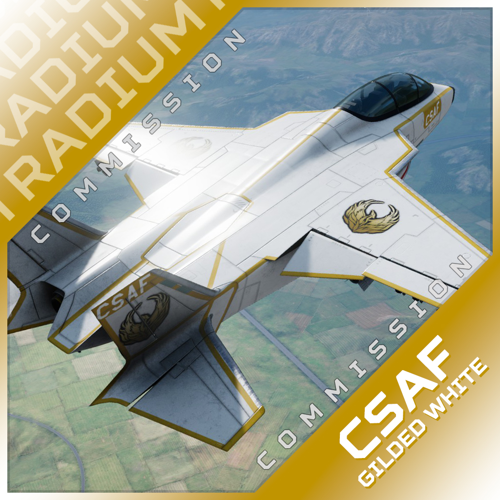 CSAF Gilded White - Compass