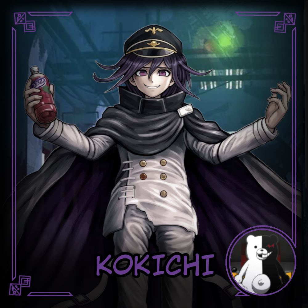 Kokichi- Anime Villainous Monokuma Reskin