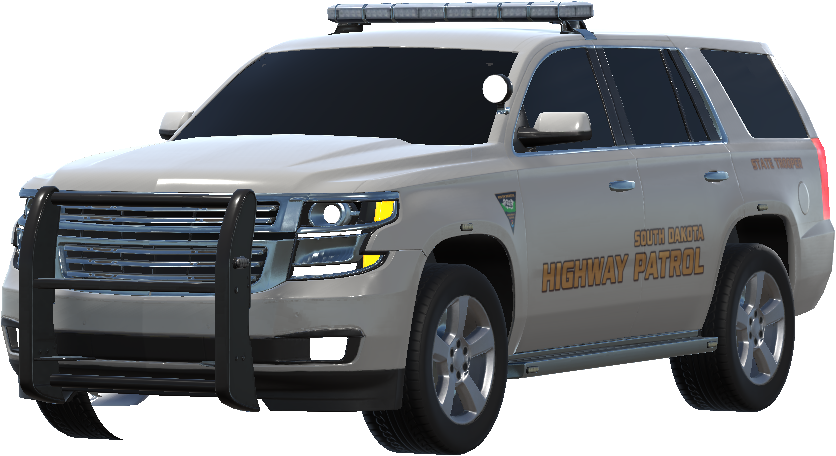 South Dakota Highway Patrol (2013 Silver Livery)