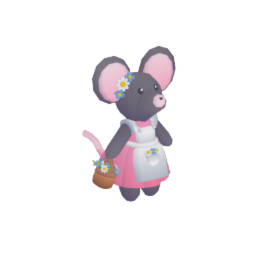 Mouse in Apron-dress Figure/Plushie