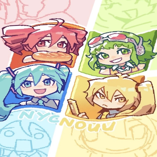 Vocaloid characters and Teto