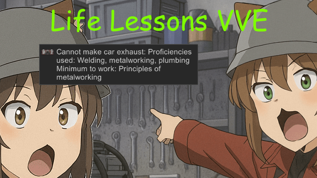 Life Lessons Vanilla Vehicles Expanded Patch
