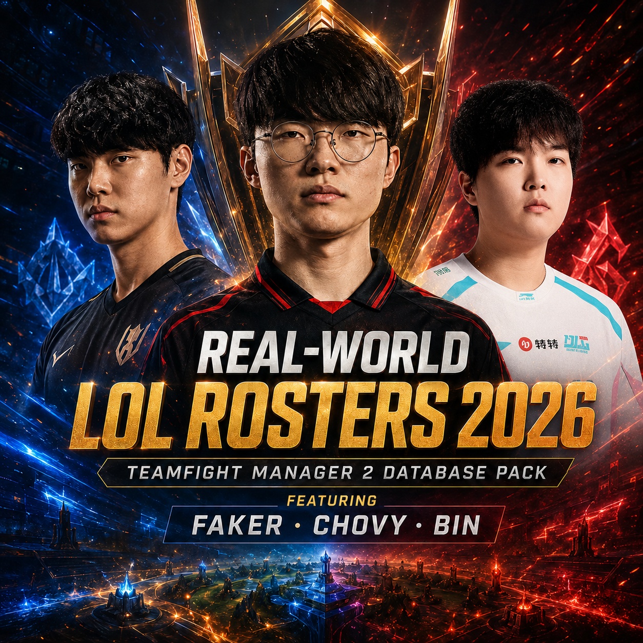 Real-World LoL Rosters 2026 - All Age 20 Edition