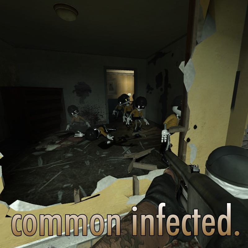 worker drones over common and uncommon infected (murder drones) preview