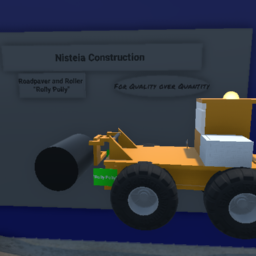 Nisteia Construction: F186 "Rolly Polly" Roadpaver & Roller