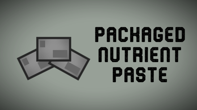 Packaged Nutrient Paste Forked