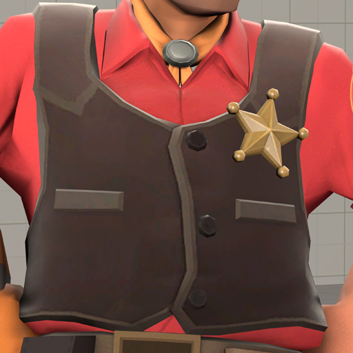 Team Fortress 2 Enhanced Wild West Waistcoat (Prop)