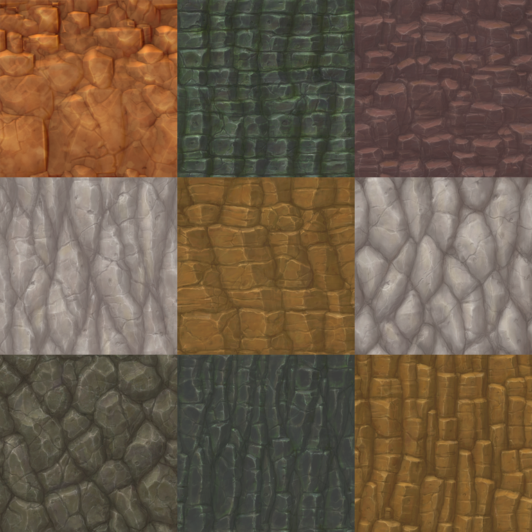 Natural rock Wallpapers pack 02