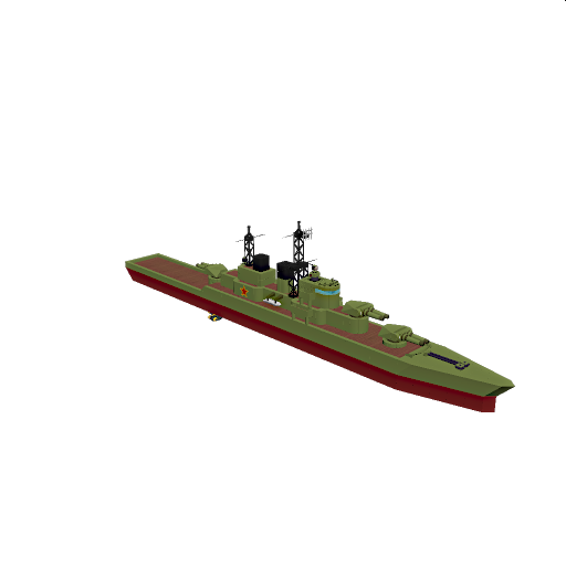 Soviet AA Cruiser [ 700 Complexity - 60 Cores ]
