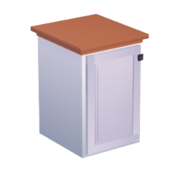 Comet's Kitchen Counter Left Cupboard