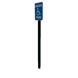 Handicapped Parking Sign