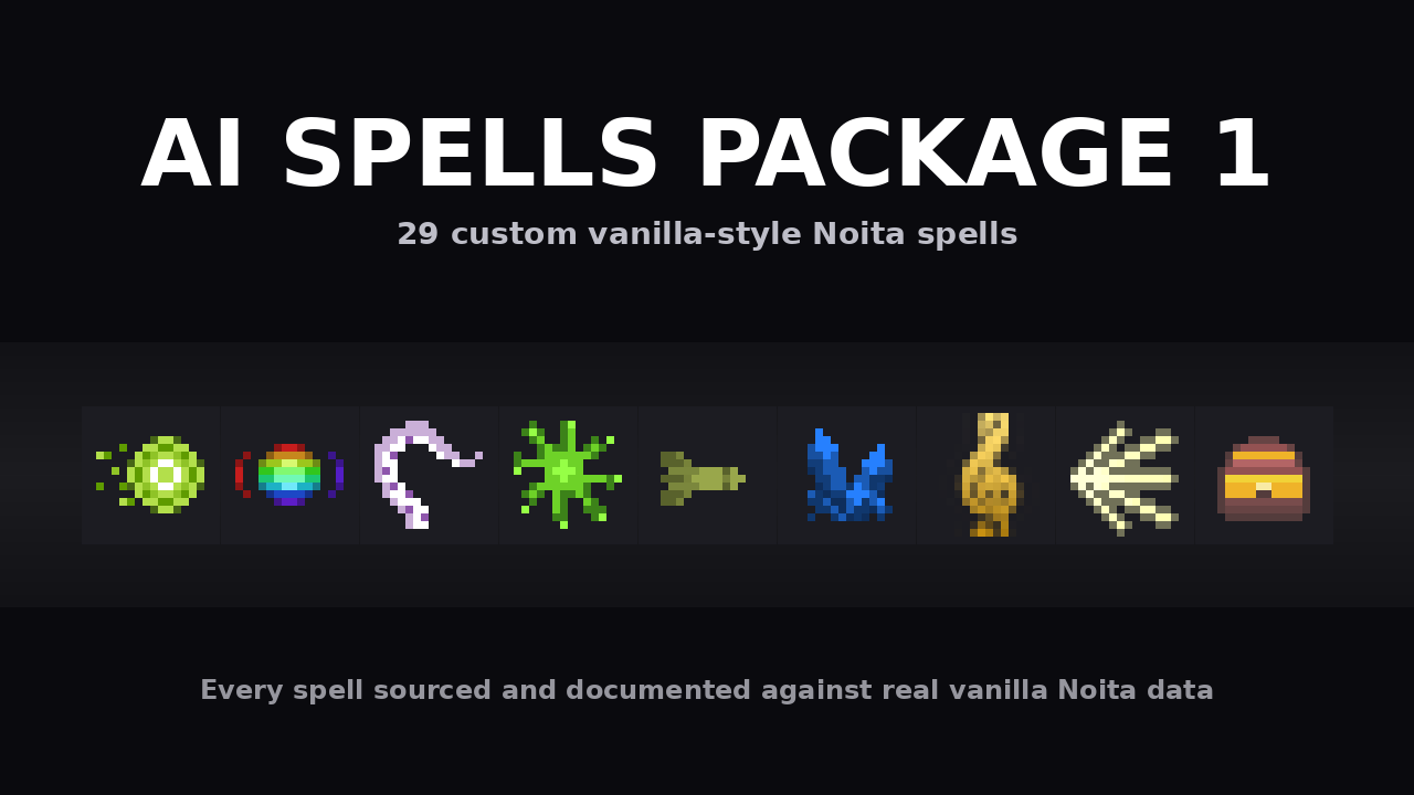 AI SPELLS PACKAGE 1 (VERY STRONG) preview