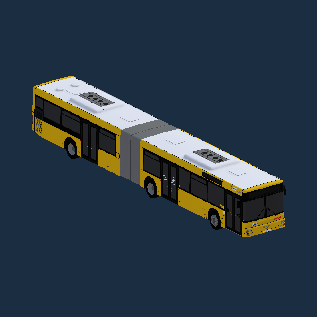BVG MAN A23 NG313 Grundlack - Vollgelb (Geupdated)