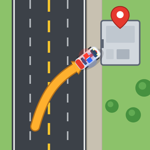 緊急車路肩停車 / Emergency Responder