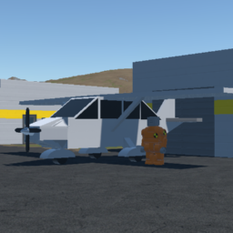Prop / Background Single Engine Civilian Aircraft