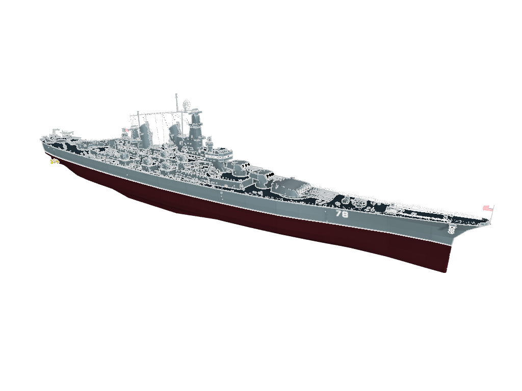 USN BB-78 “华尔街”