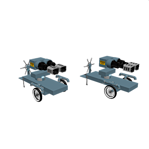 Twin A2AK9 Flak Trailers