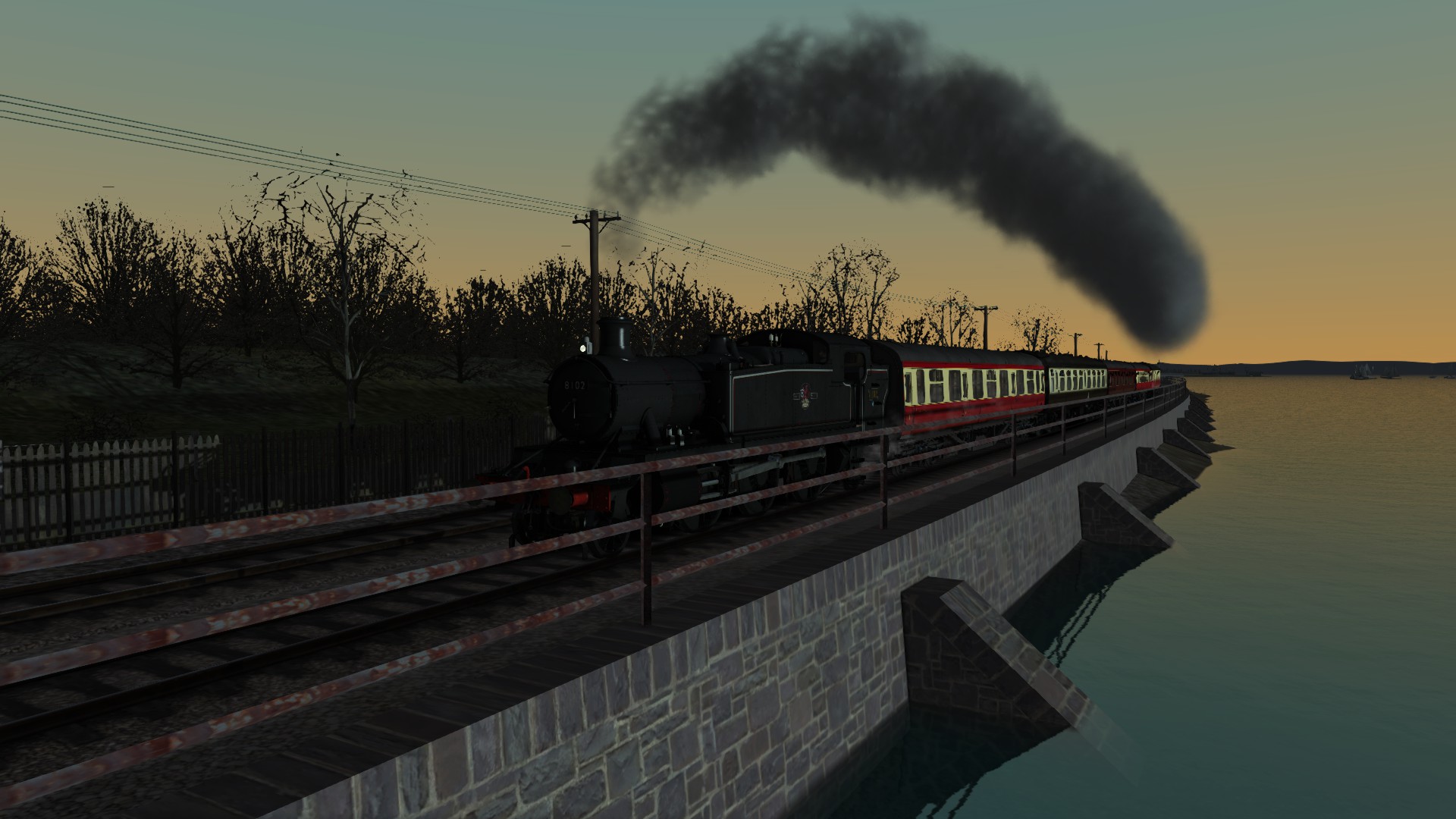 [HS]-Exeter to Newton Abbot Stopper (GWR Large Prairie)