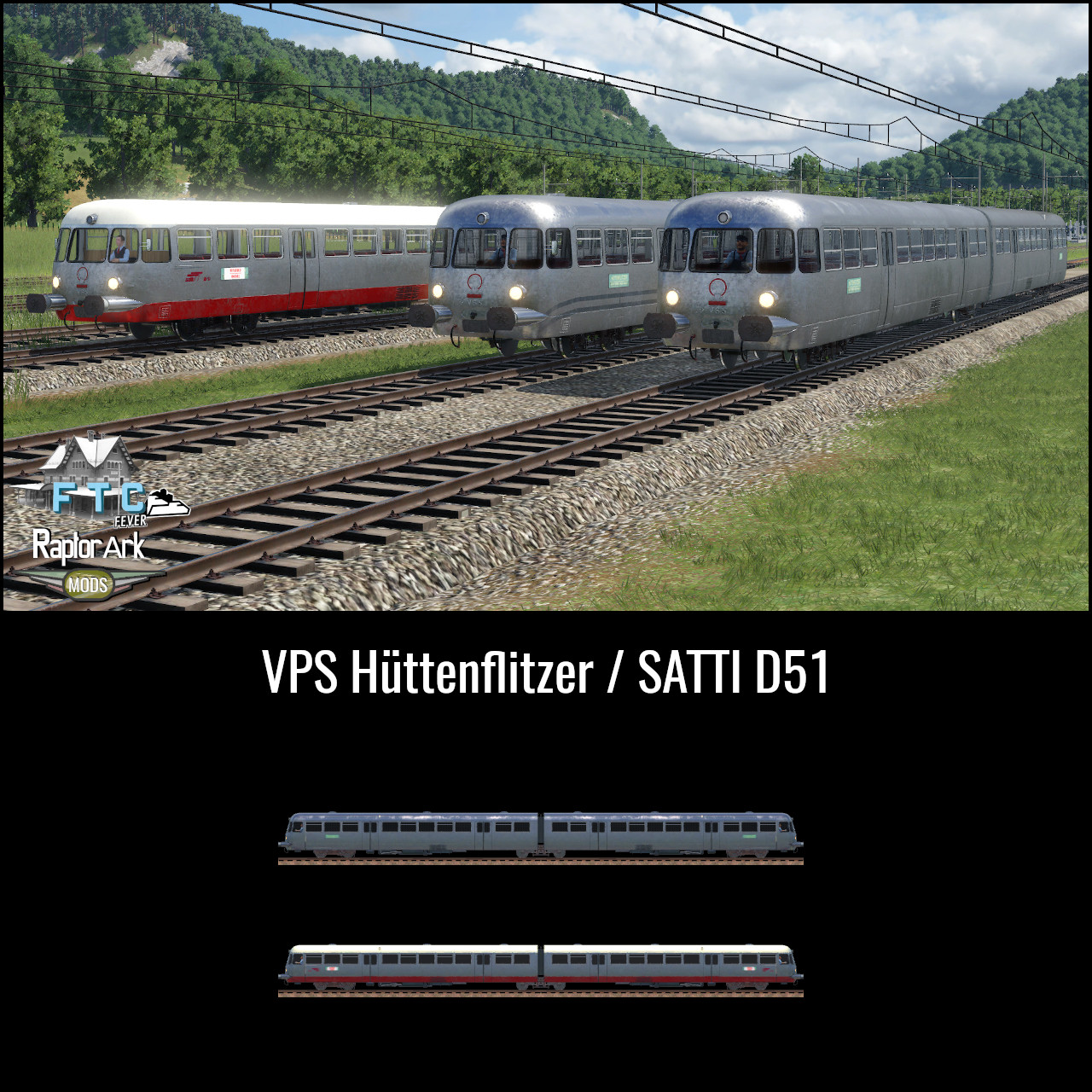 Huttenflitzer VPS - SATTI Automotrice D.51