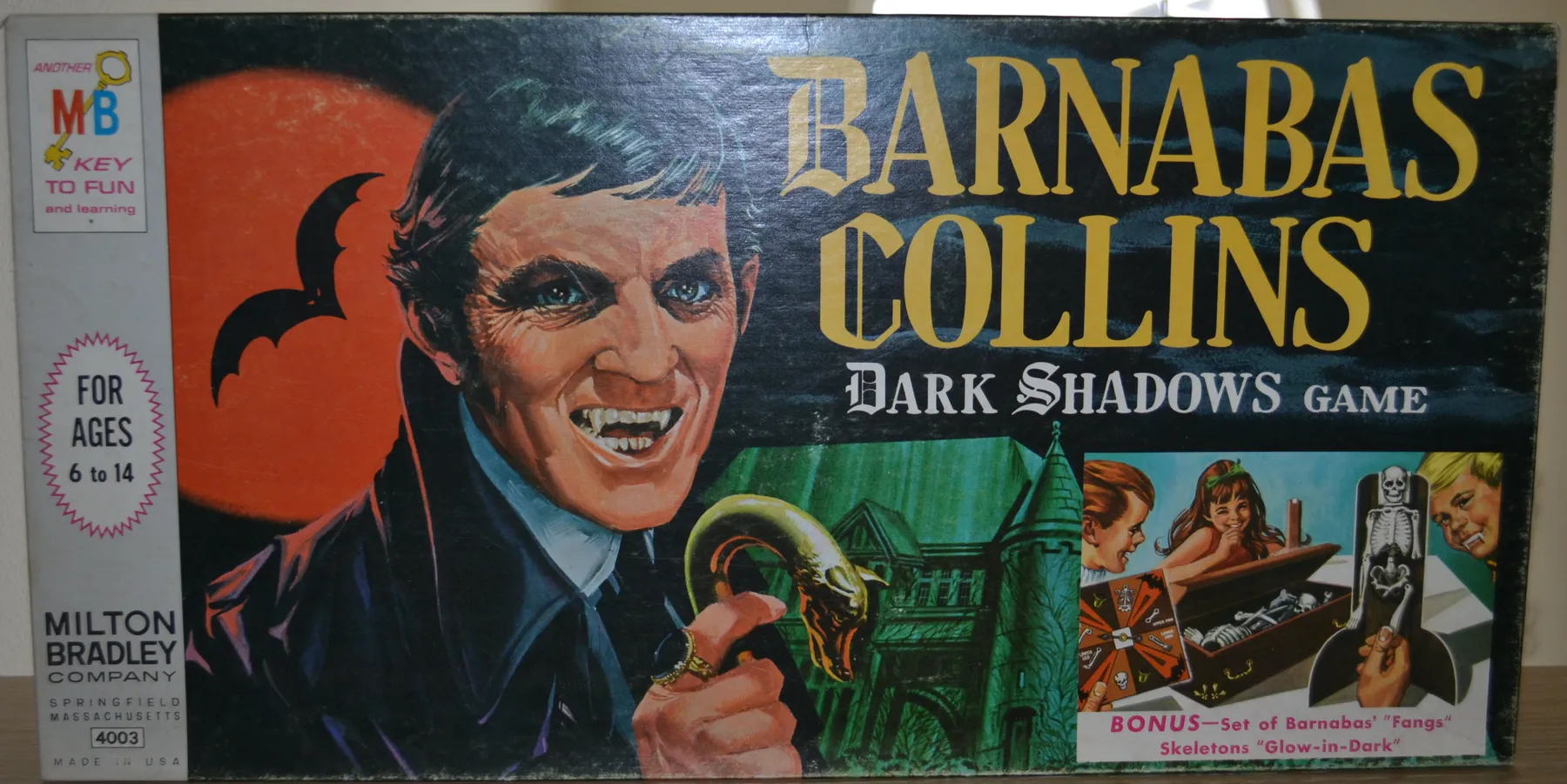 Barnabas Collins Dark Shadows Game preview
