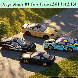 QWE- Dadge Steals RT Twin Turbo v.2.01 [b42.16] – Project Zomboid Mod