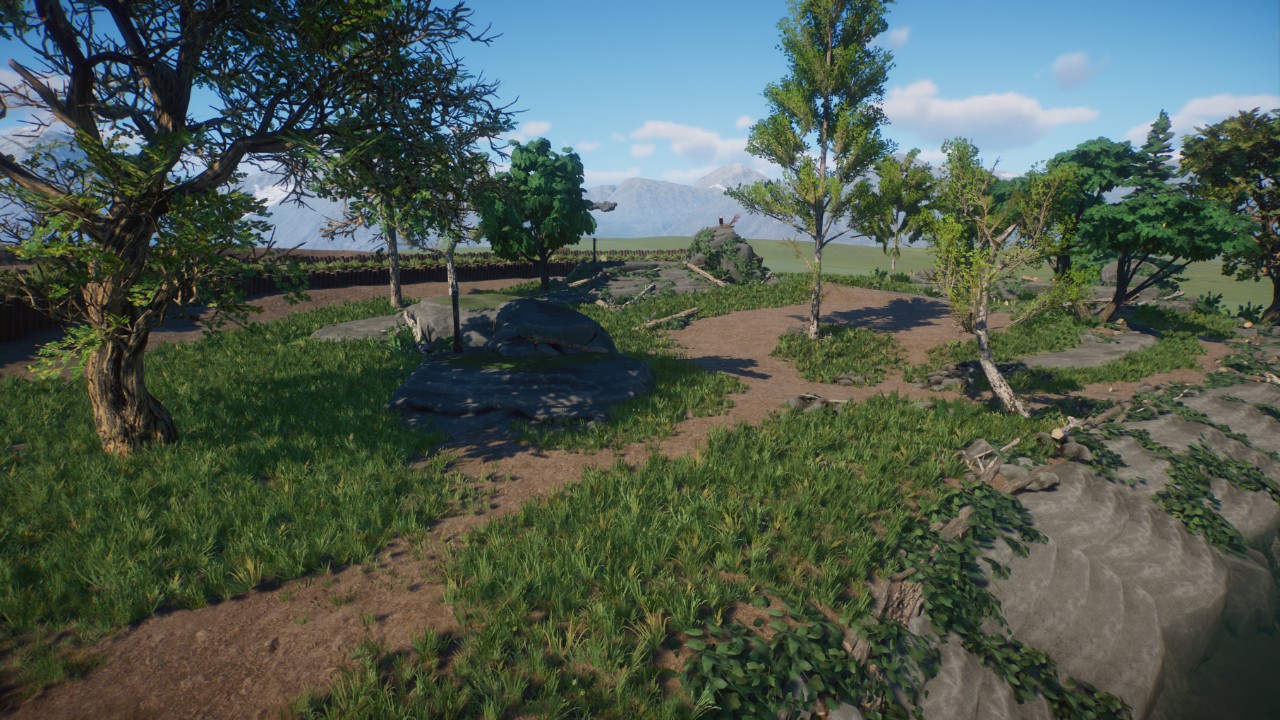 Large/big dhole habitat